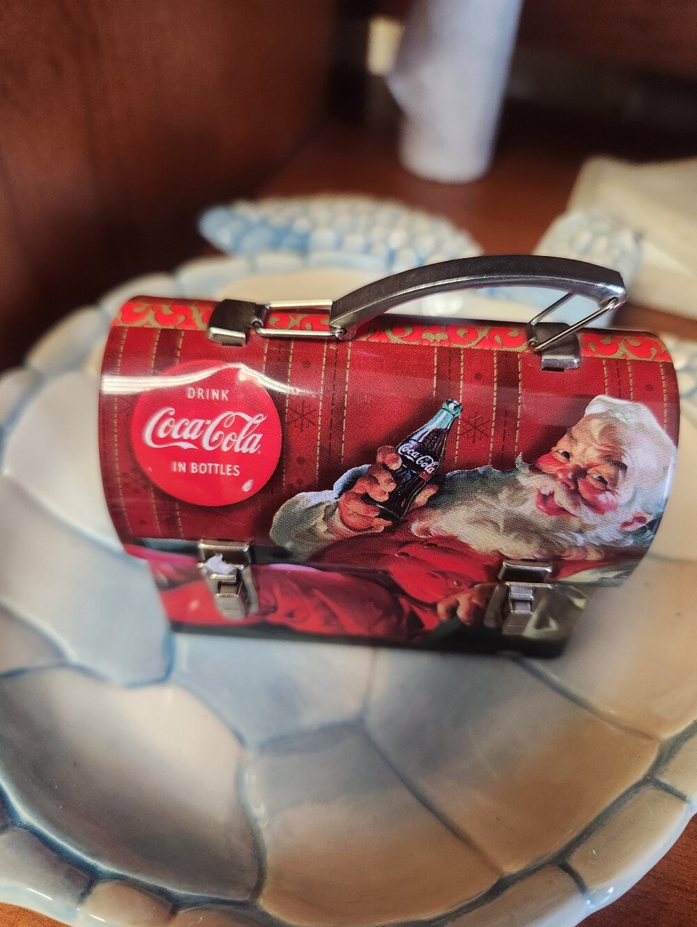 Coca Cola Red Santa Dome Mini Lunchbox